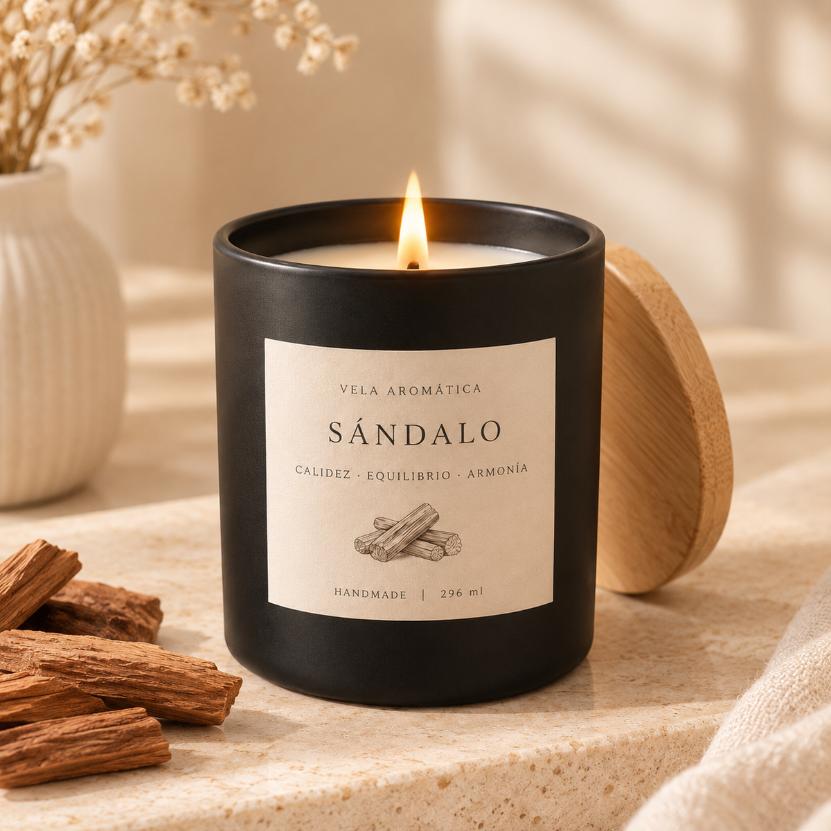 VELA DE SANDALO